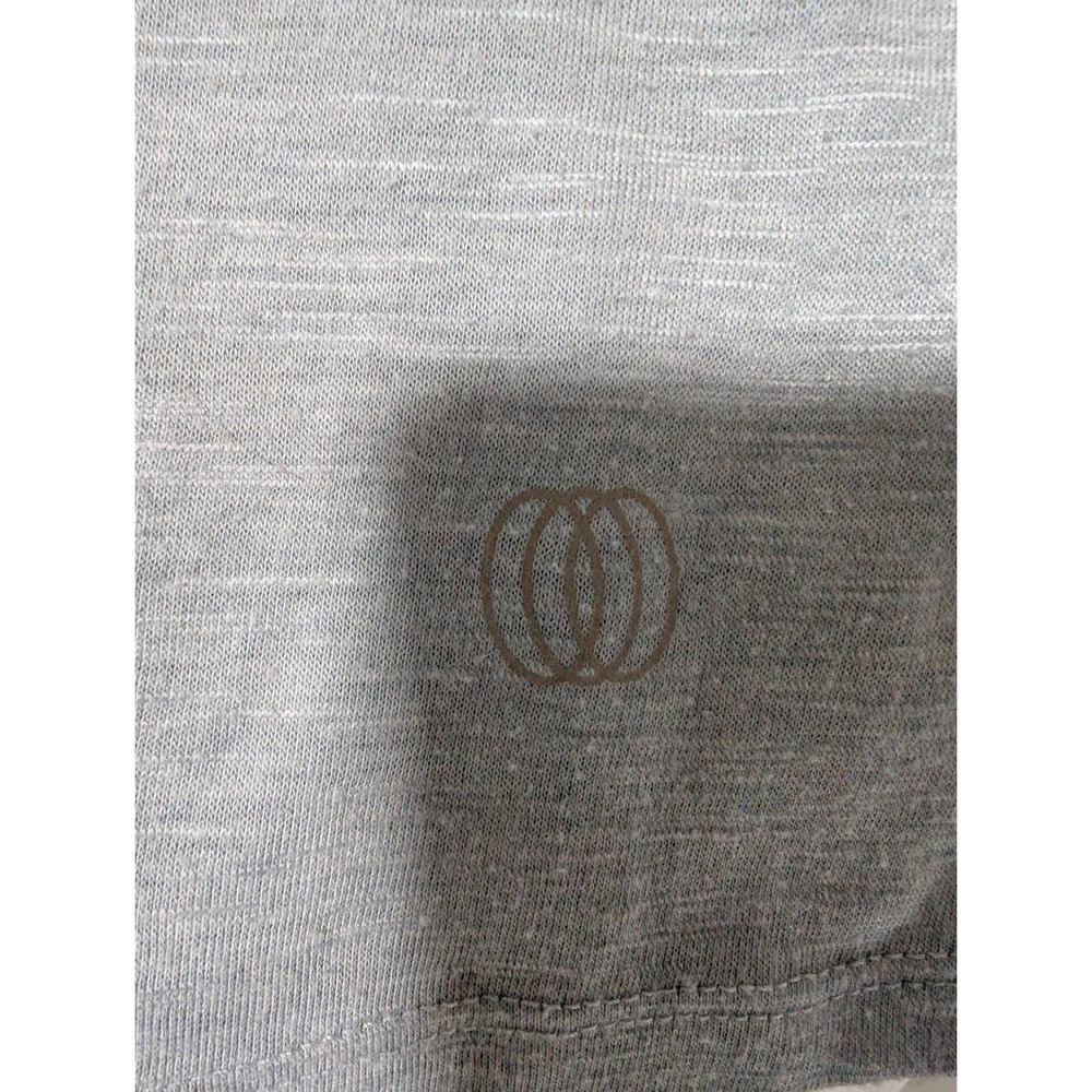 Balance Collection Gray Tank Top Racerback Sleeveless Athletic Keyhole Medium - Picture 4 of 5